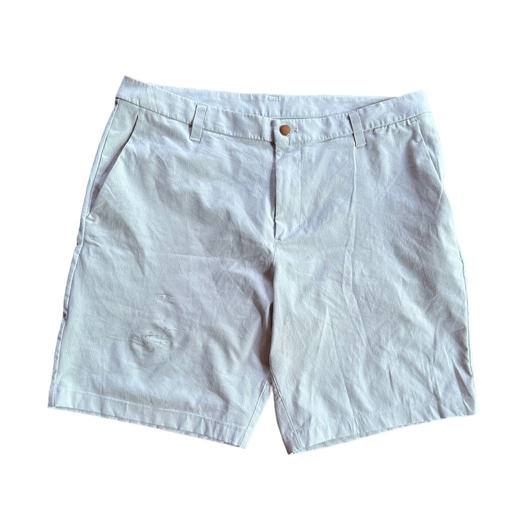 Lululemon Athletica Commission Classic Shorts Light Tan Size 38 Athlesure Comfy